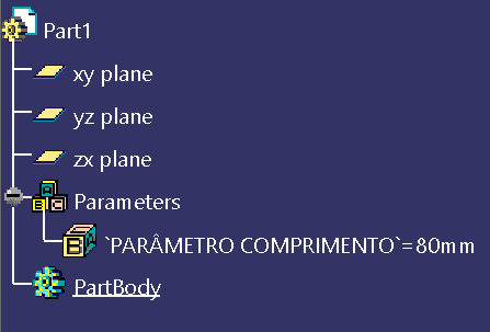 Dica Catia V5 - Criação de Parâmetros 3