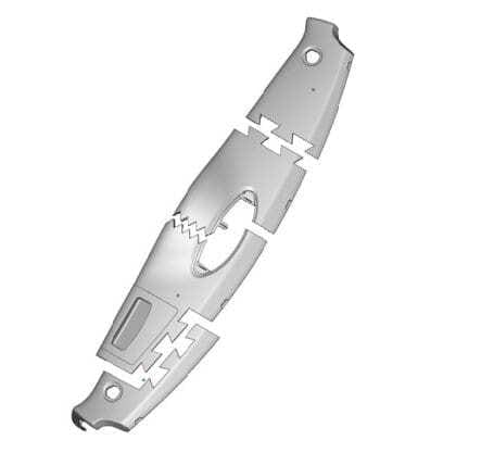 Magics - Cortar arquivos STL em diferentes partes