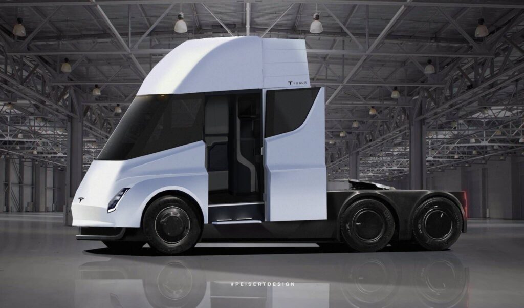 Conheça o SEMI: Caminhão Elétrico da Tesla 1