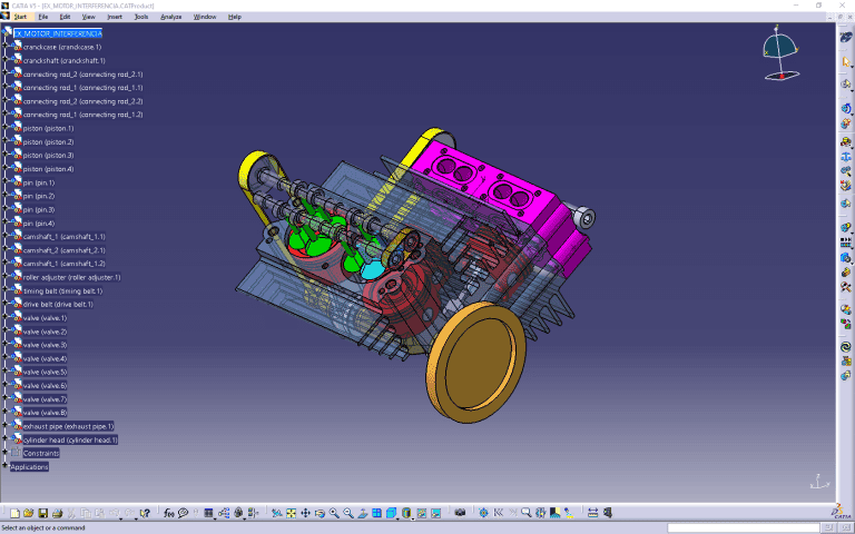 O Que É O DMU Digital Mock Up Kinematics   CATIA