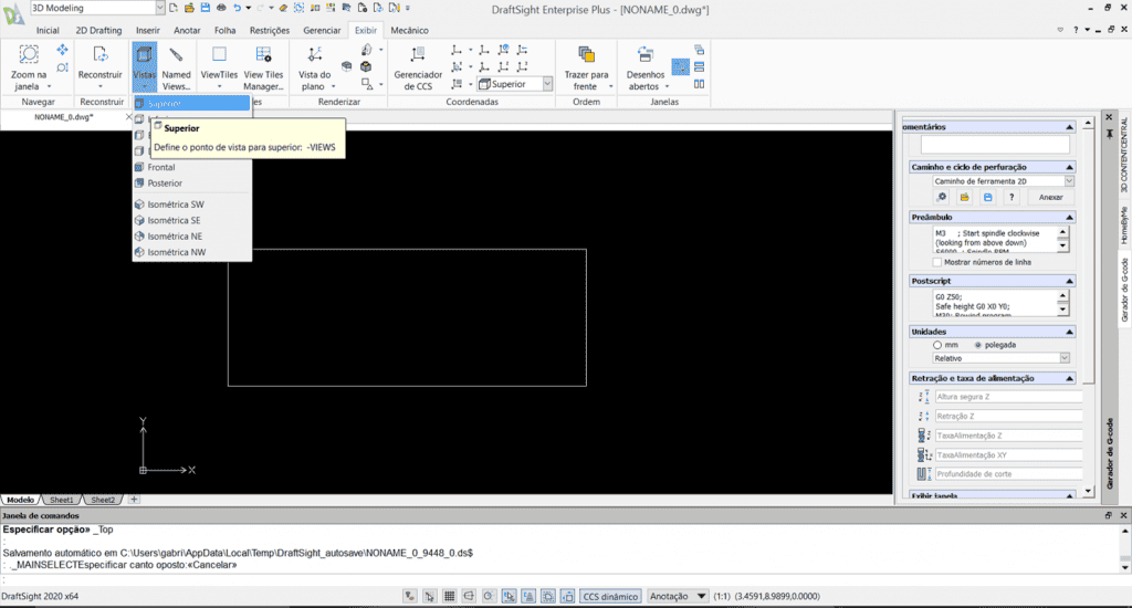 Draftsight 3D - Dica de como modelar um sólido no Draftsight