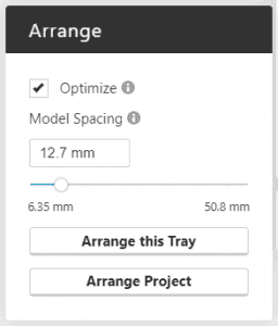 GrabCAD Print Arrange Tool